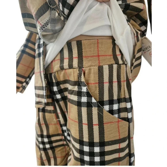 3T Little Boys 3piece Suit Set. Long Sleeve Undershirt, Sports Jacket, Pants - Picture 8 of 9